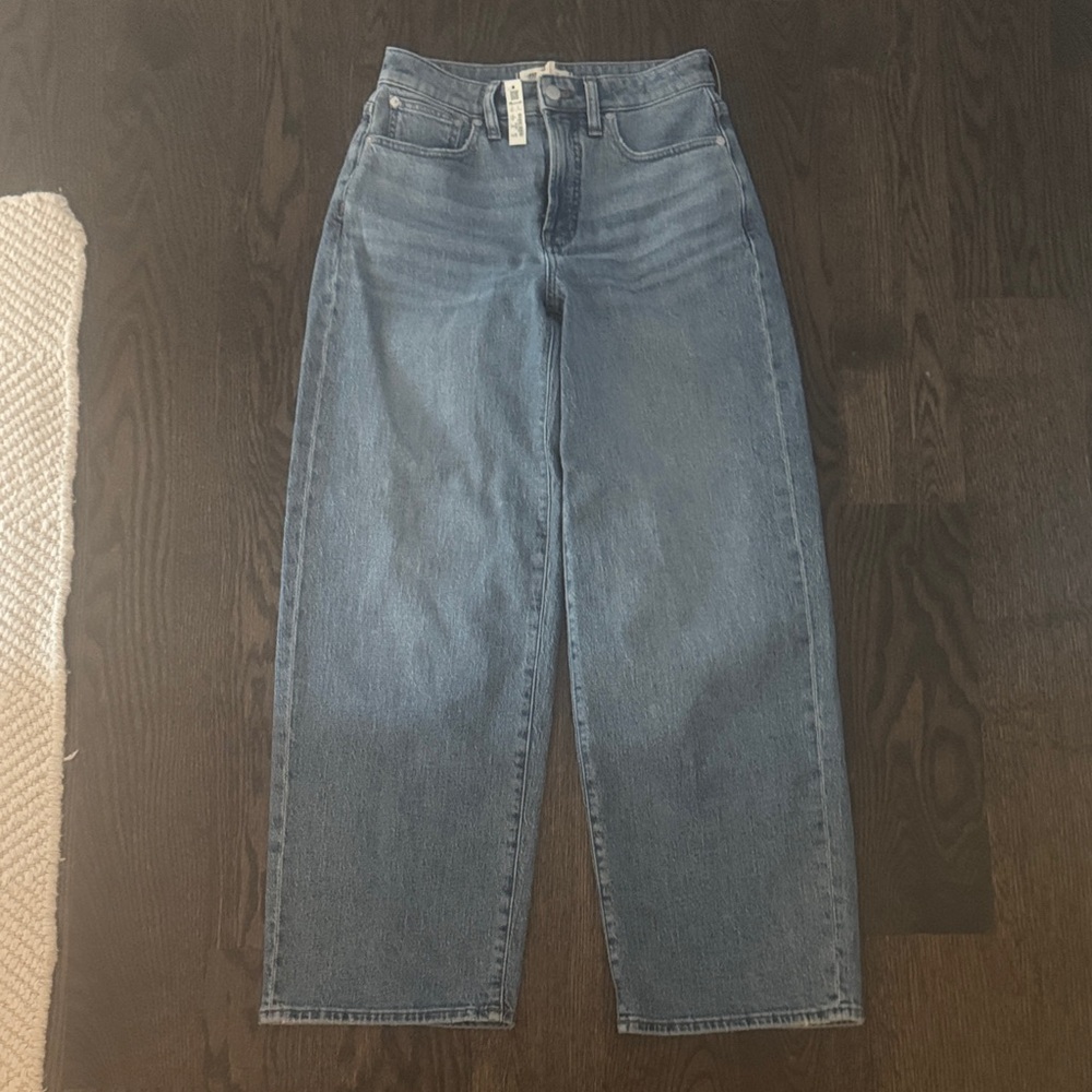 Madewell curvy perfect vintage wide leg Jean